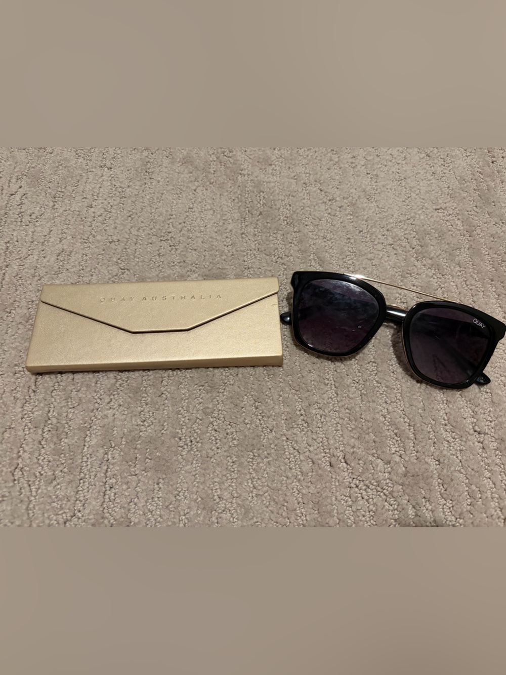 Quay x Chrissy Teigan sunglasses & case